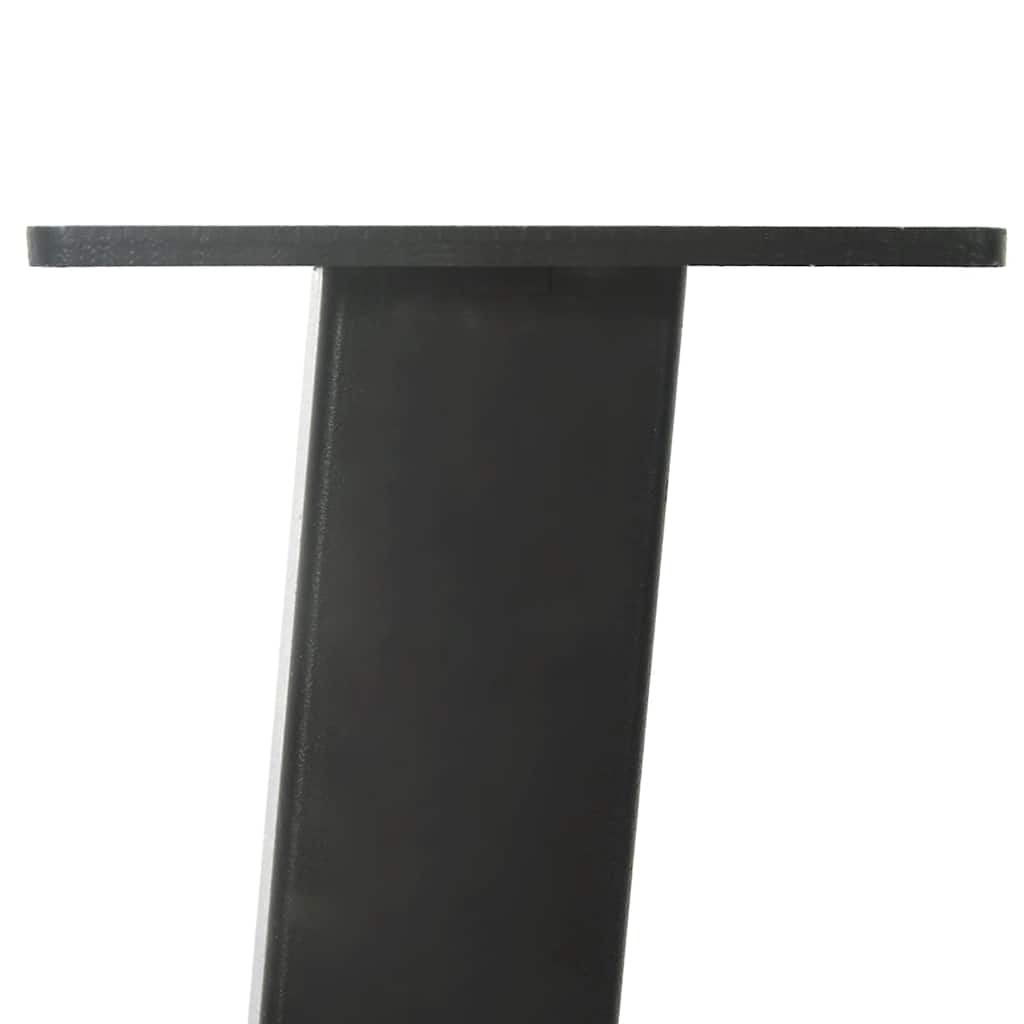 Pieds de table basse 4 pièces Anthracite 30 cm Acier - XIOS