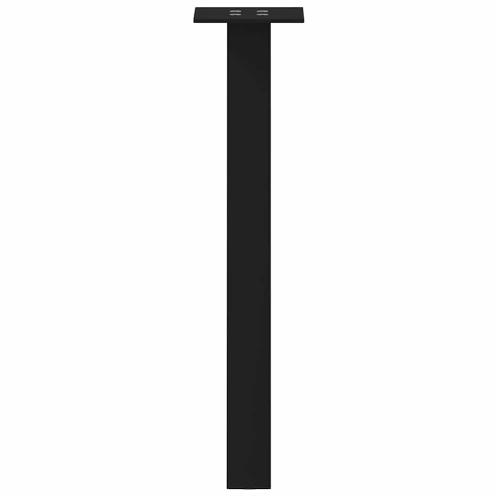 Pieds de table basse 4 pièces Noir 42 cm Acier - XIOS