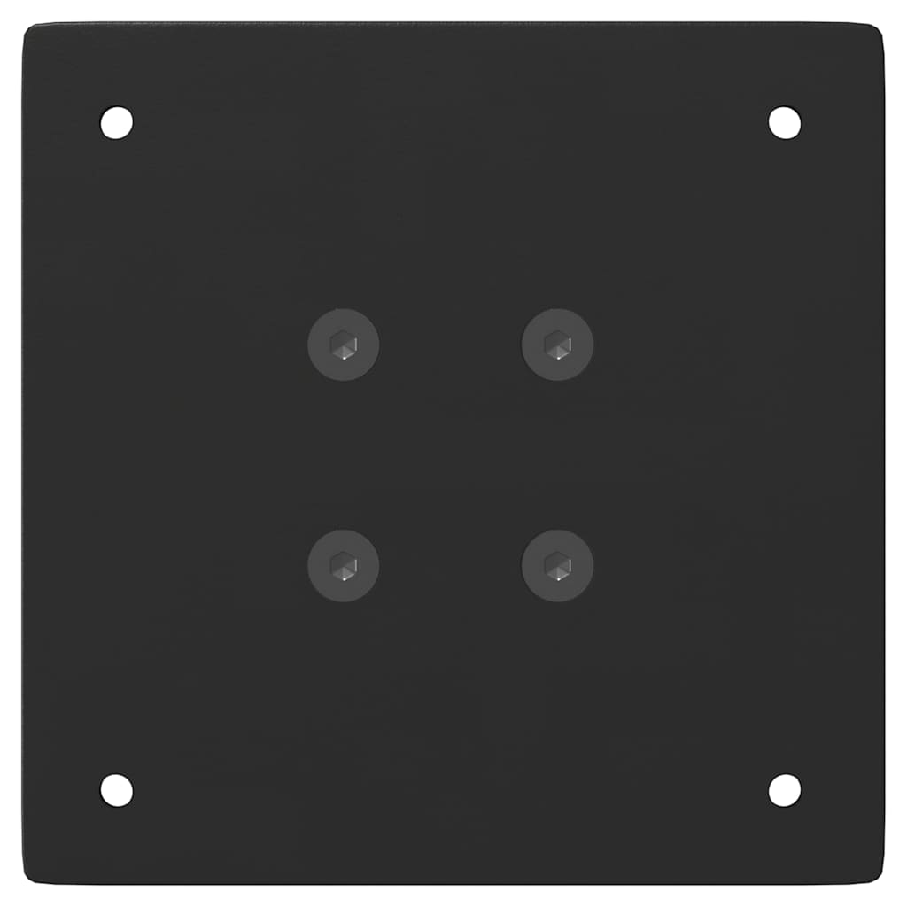 Pieds de table basse 4 pièces Noir 42 cm Acier - XIOS