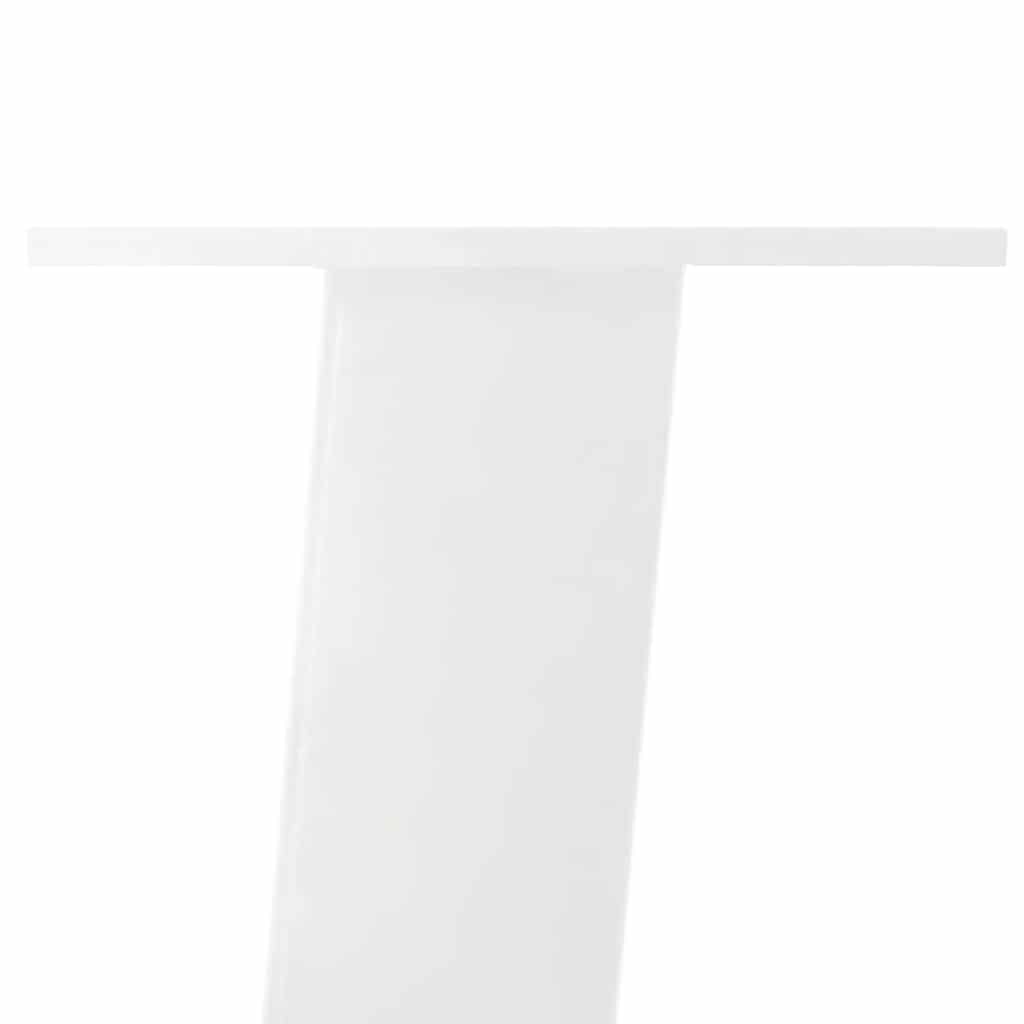 Pieds de table basse 4 pièces Blanc 42 cm Acier - XIOS