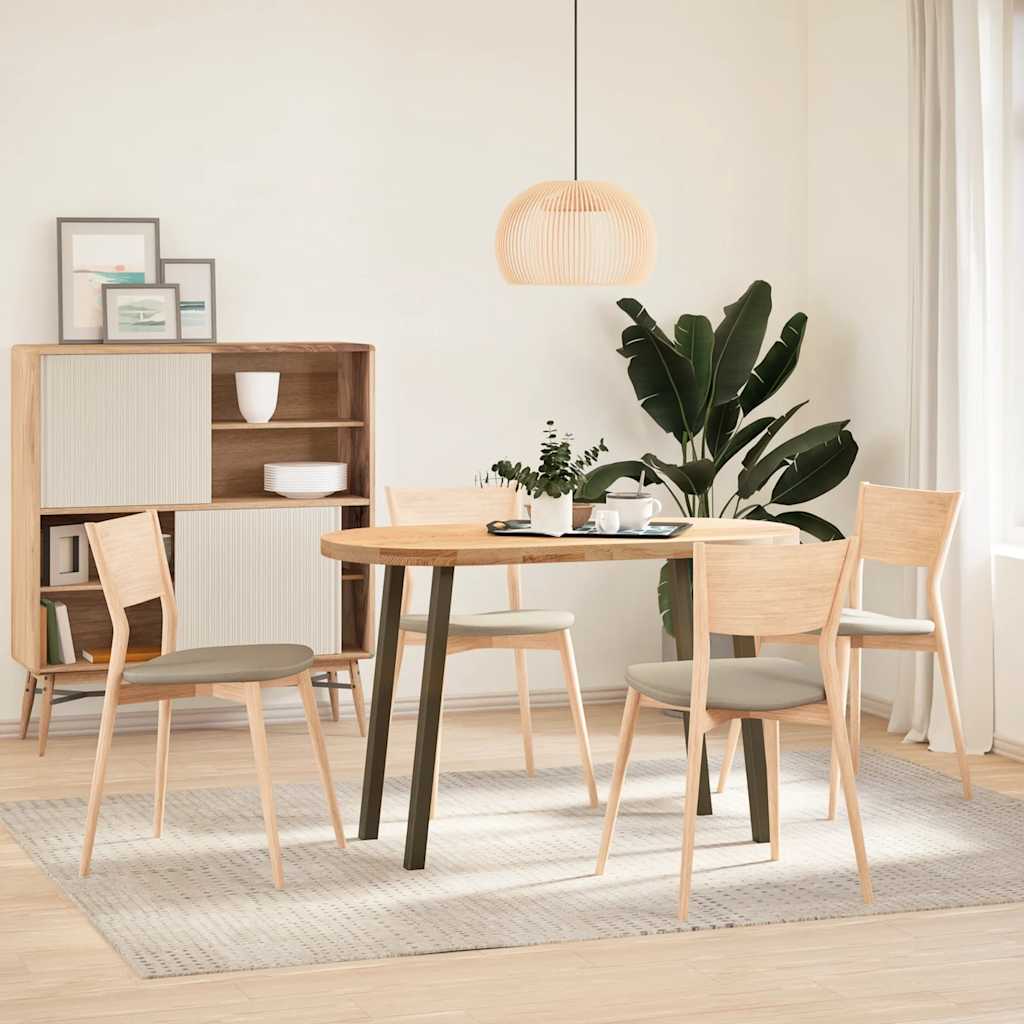 Pieds de table console 4 pièces Acier naturel 72 cm Acier - XIOS