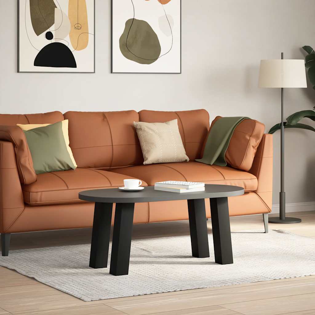 Pieds de table basse 4 pièces Noir 42 cm Acier - XIOS