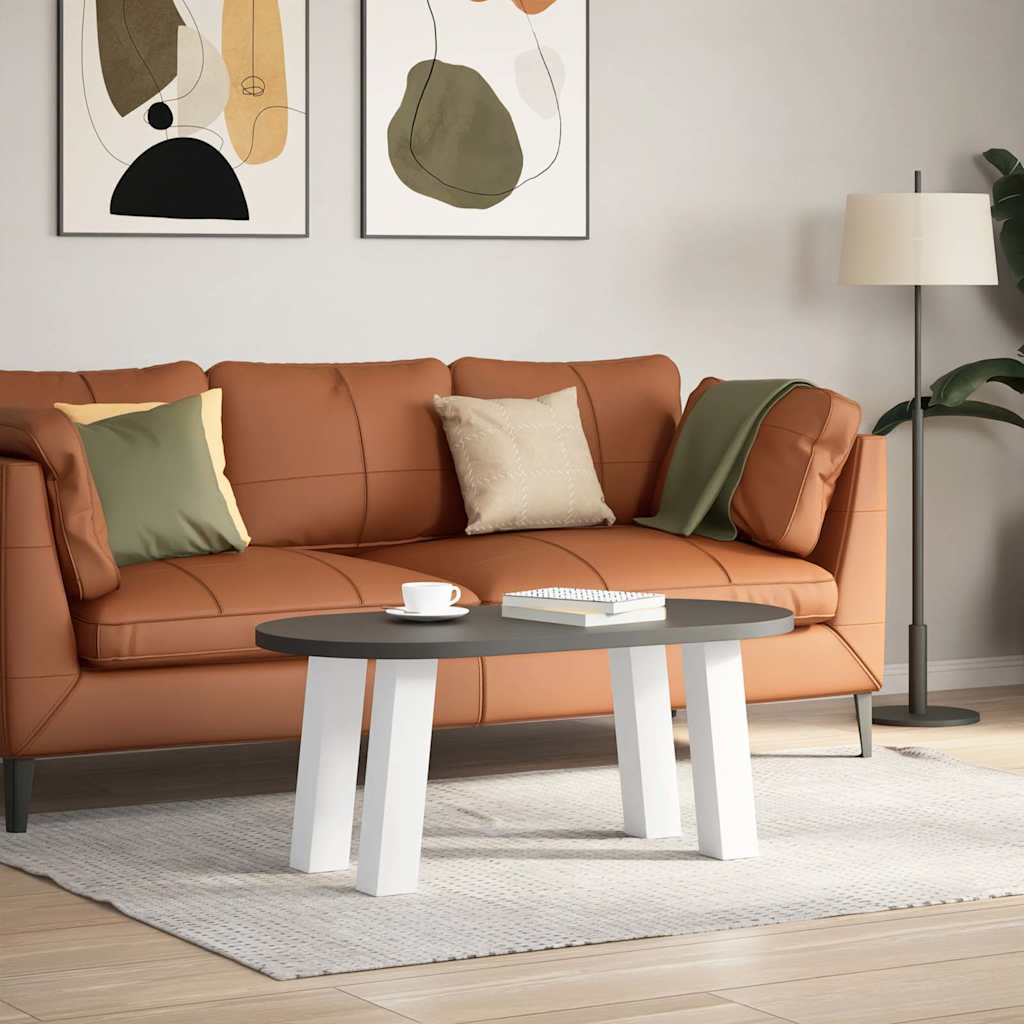 Pieds de table basse 4 pièces Blanc 42 cm Acier - XIOS