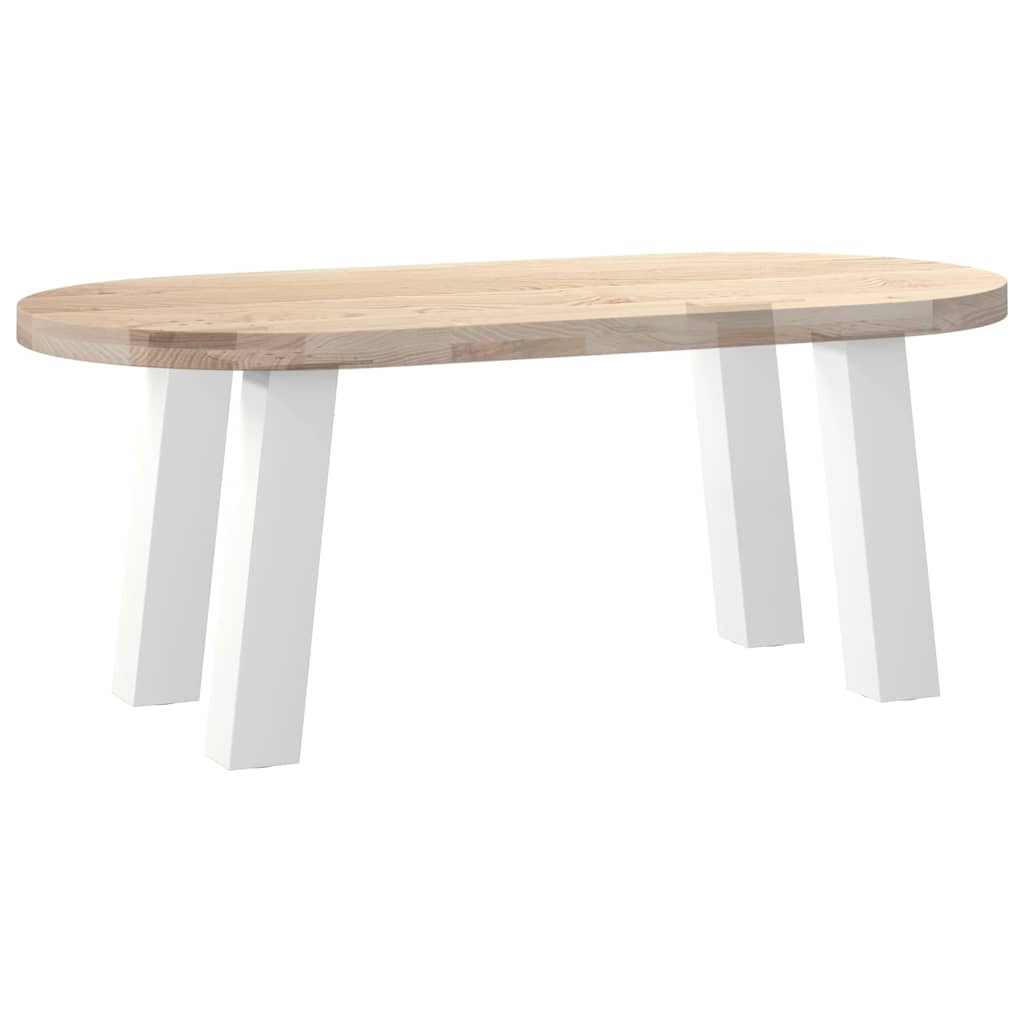 Pieds de table basse 4 pièces Blanc 42 cm Acier - XIOS