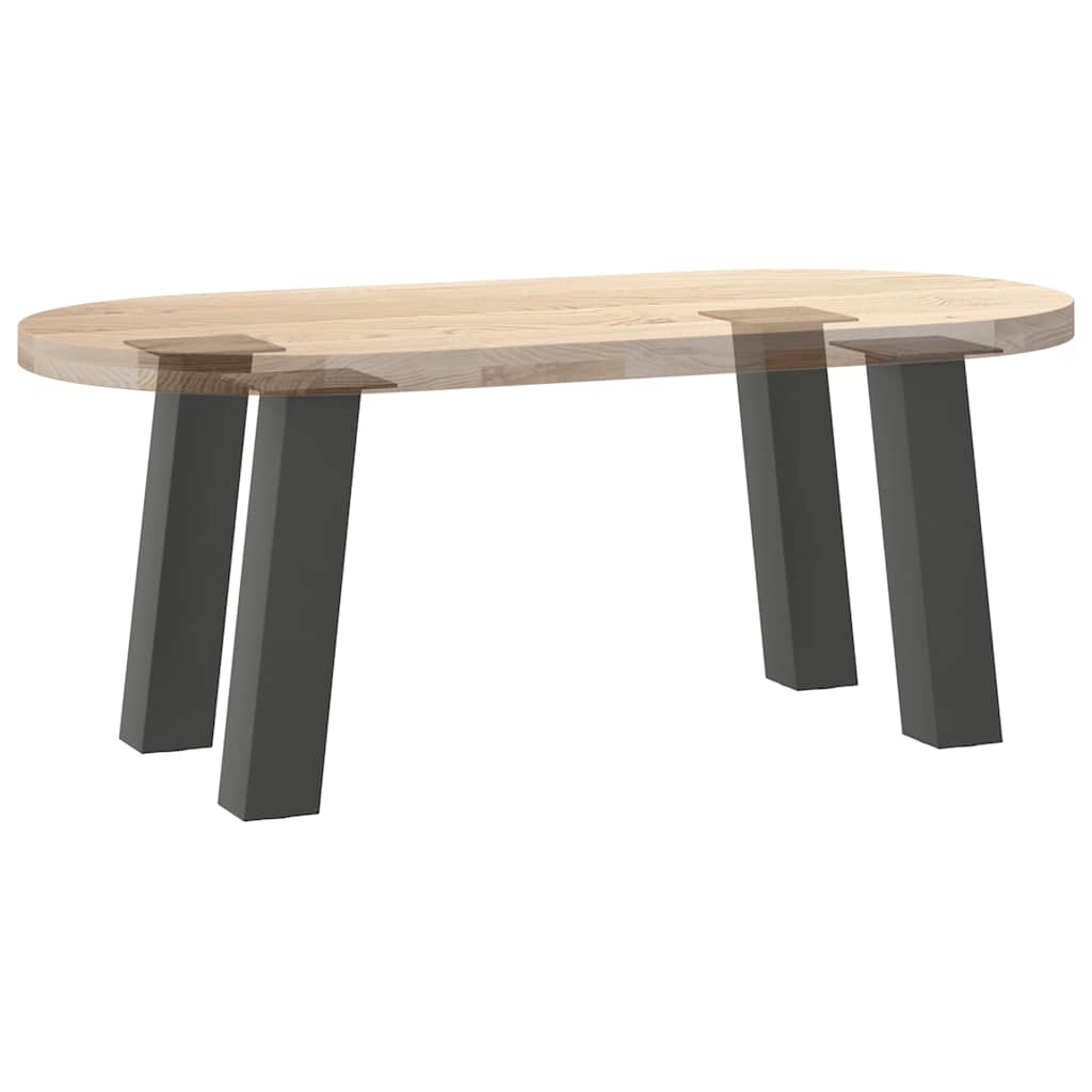Pieds de table basse 4 pièces Anthracite 42 cm Acier - XIOS
