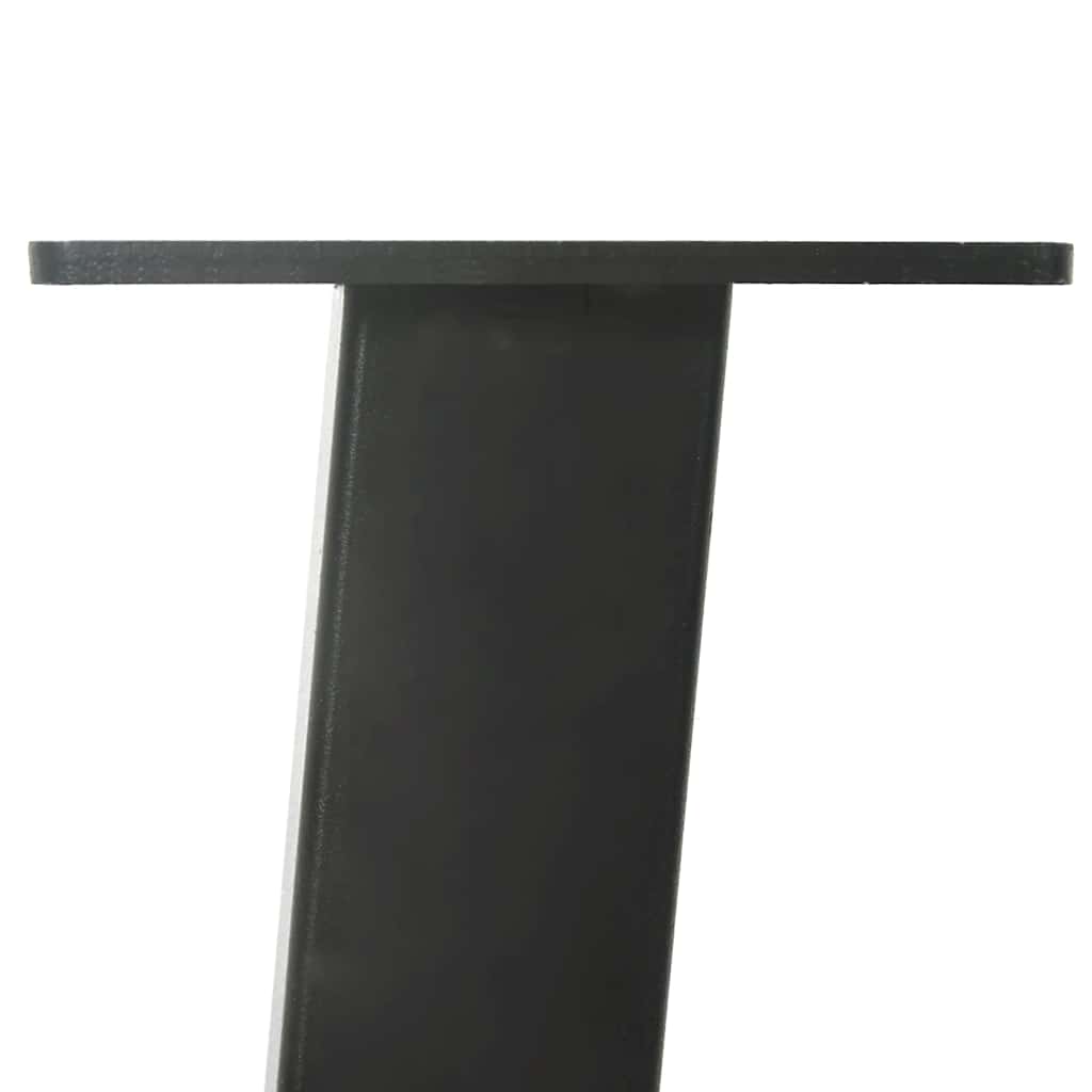 Pieds de table console 4 pièces Anthracite 72 cm Acier - XIOS