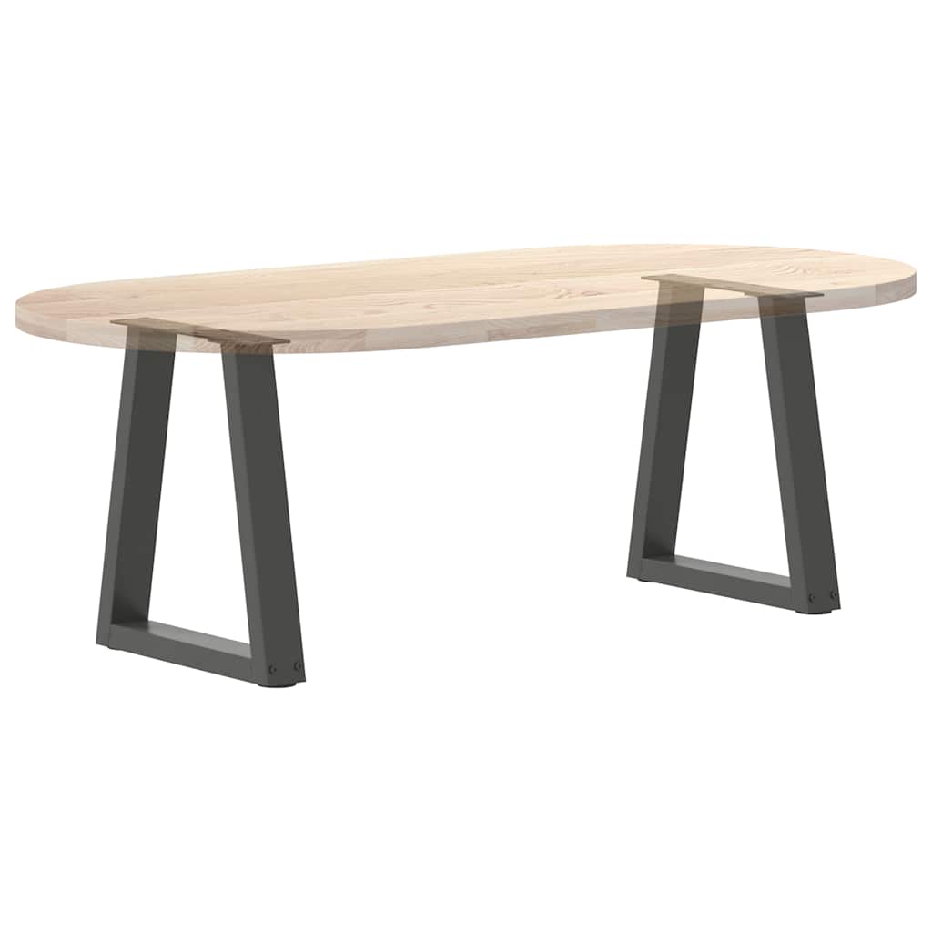 Pieds de table basse en forme de V 2 pièces Anthracite 28 x (42-43,3) cm Acier - XIOS