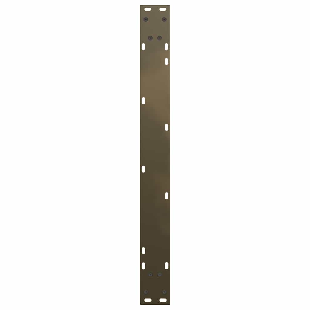 Pieds de table à manger en forme de V 3 pièces Acier naturel 80 x (72-73,3) cm Acier - XIOS