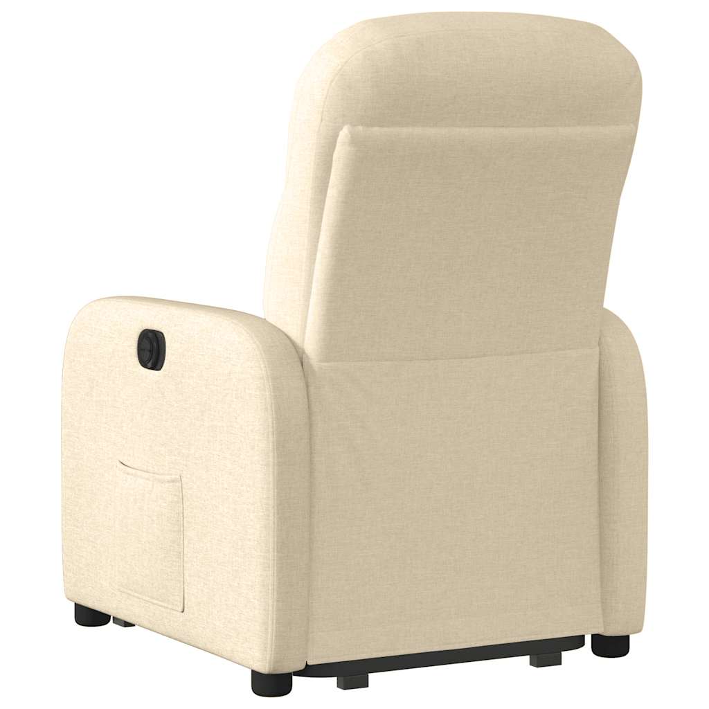 Fauteuil inclinable Crème Tissu - XIOS