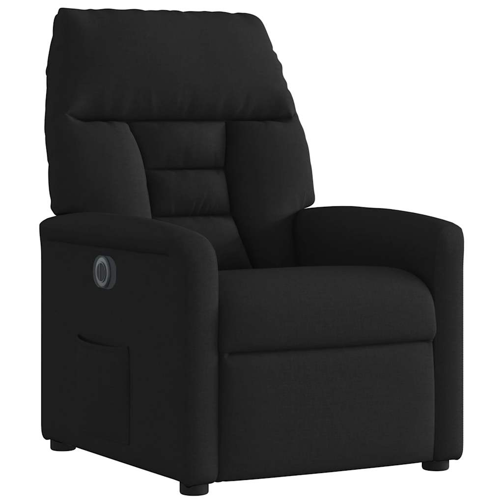 Fauteuil inclinable électrique Noir Tissu - XIOS