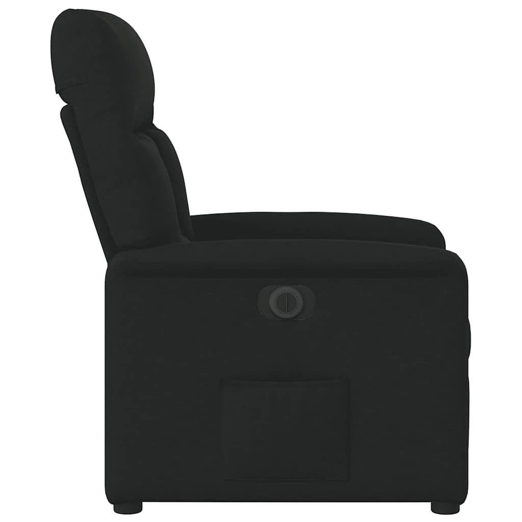 Fauteuil inclinable électrique Noir Tissu - XIOS