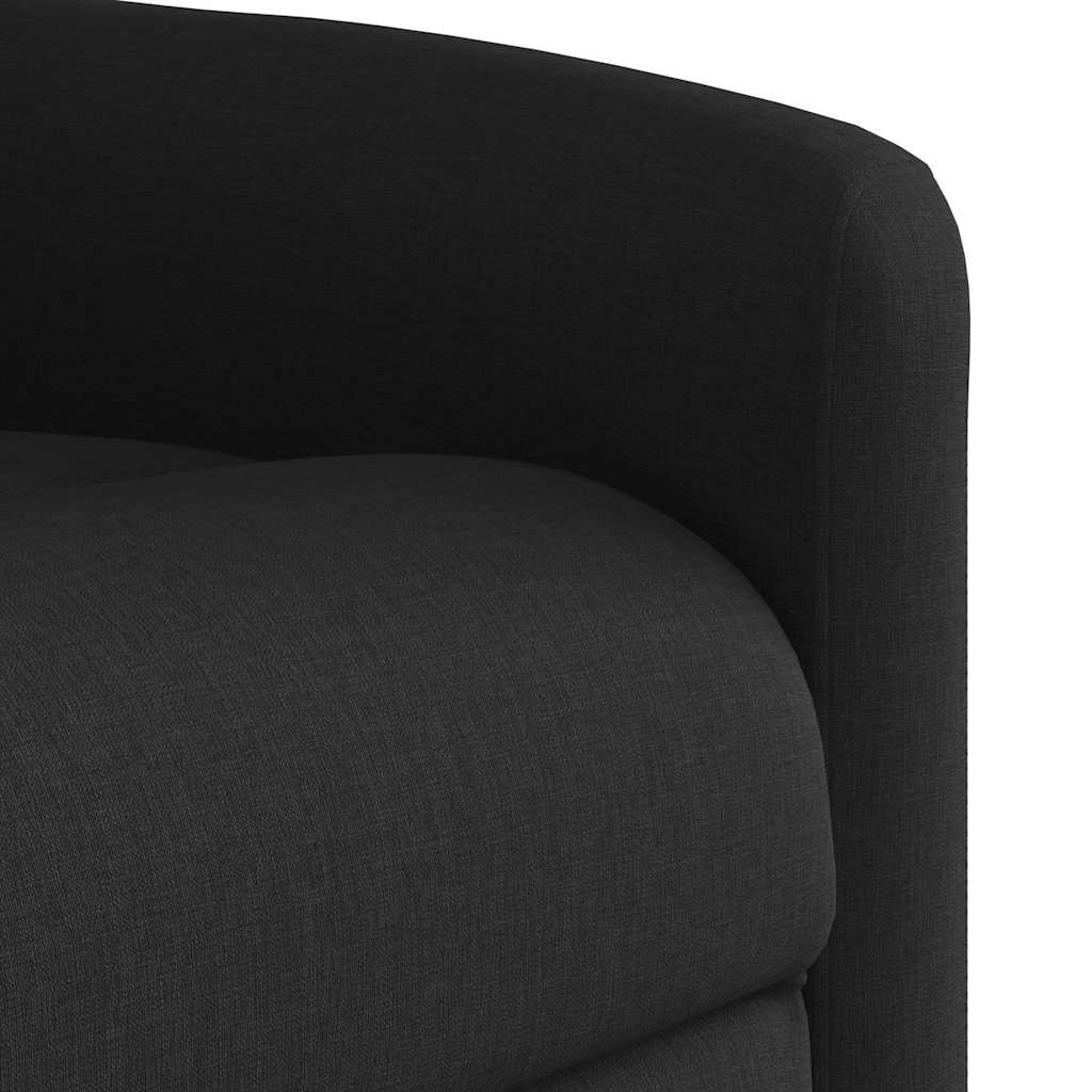 Fauteuil inclinable noir tissu - XIOS