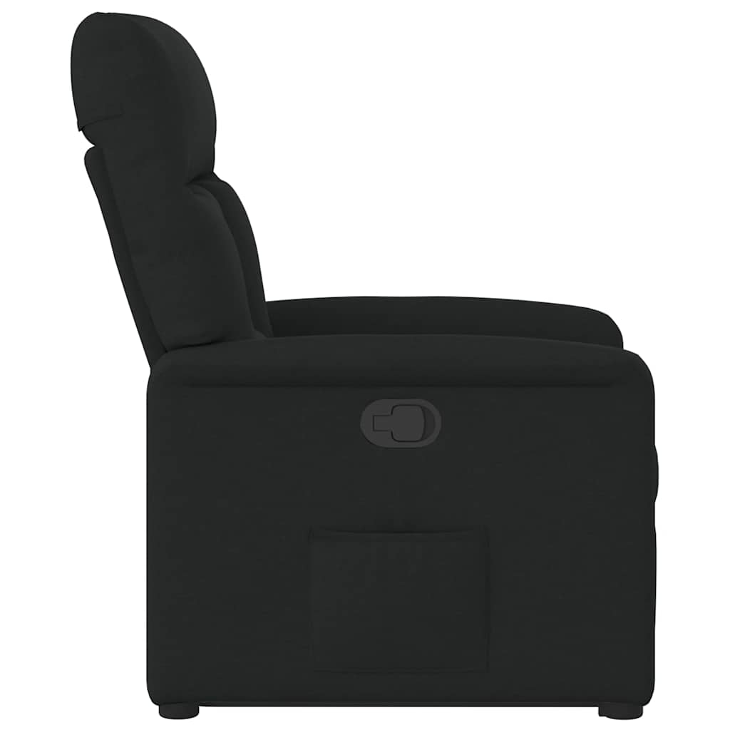 Fauteuil inclinable noir tissu - XIOS