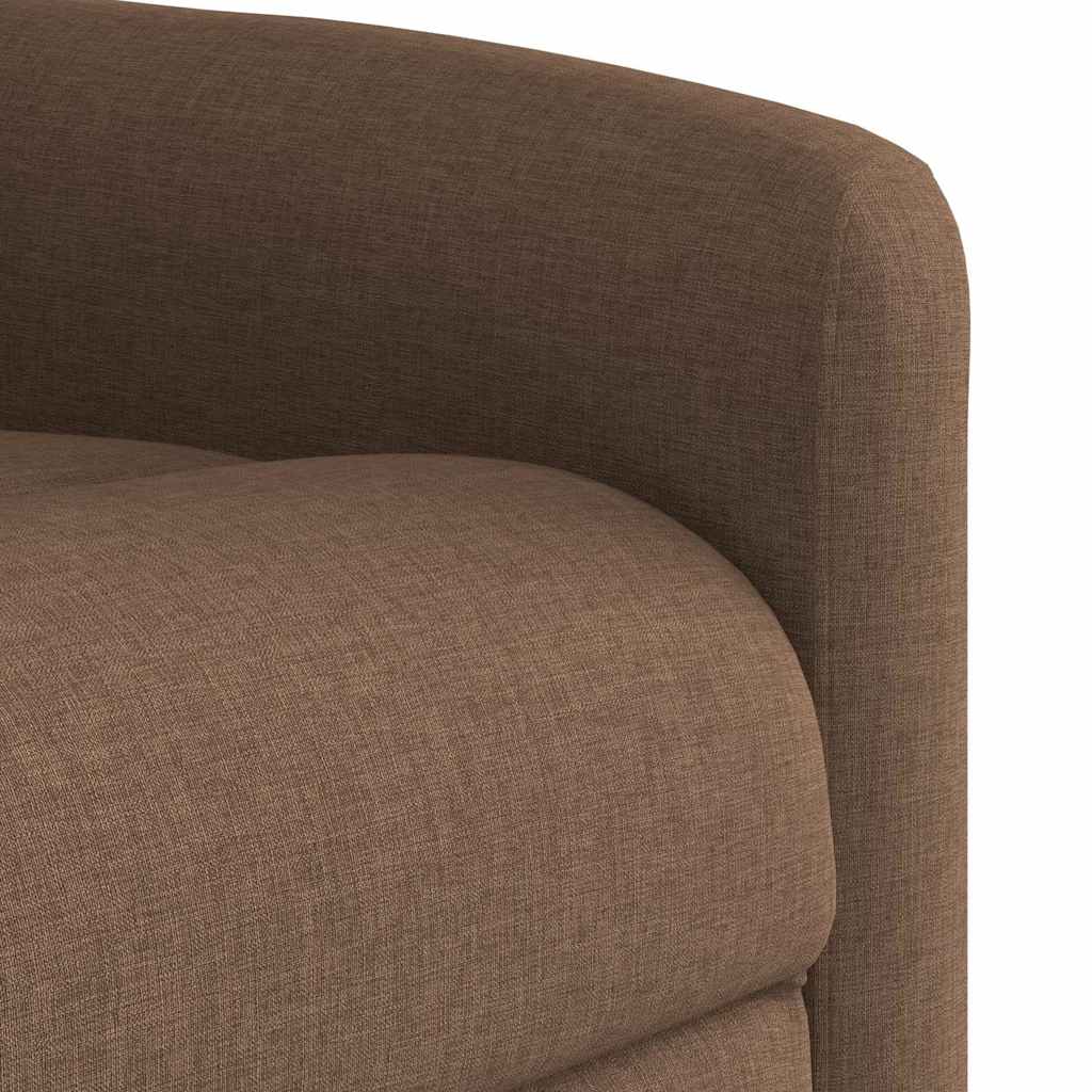 Fauteuil de massage inclinable Marron Tissu - XIOS