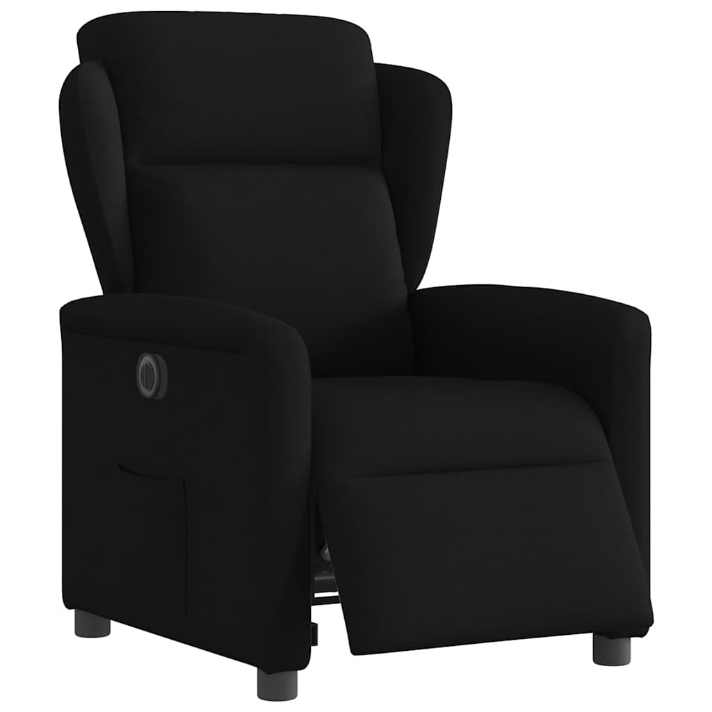 Fauteuil inclinable électrique Noir Tissu - XIOS