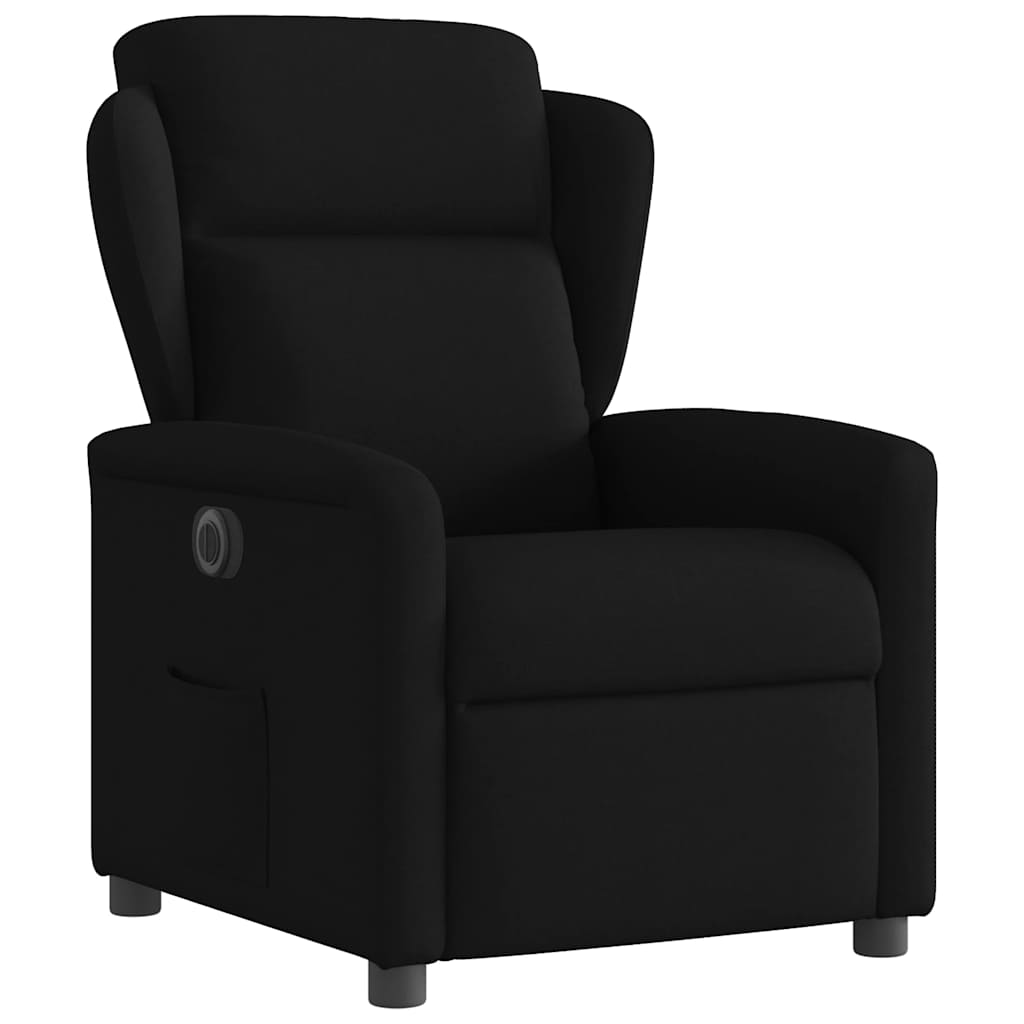 Fauteuil inclinable électrique Noir Tissu - XIOS