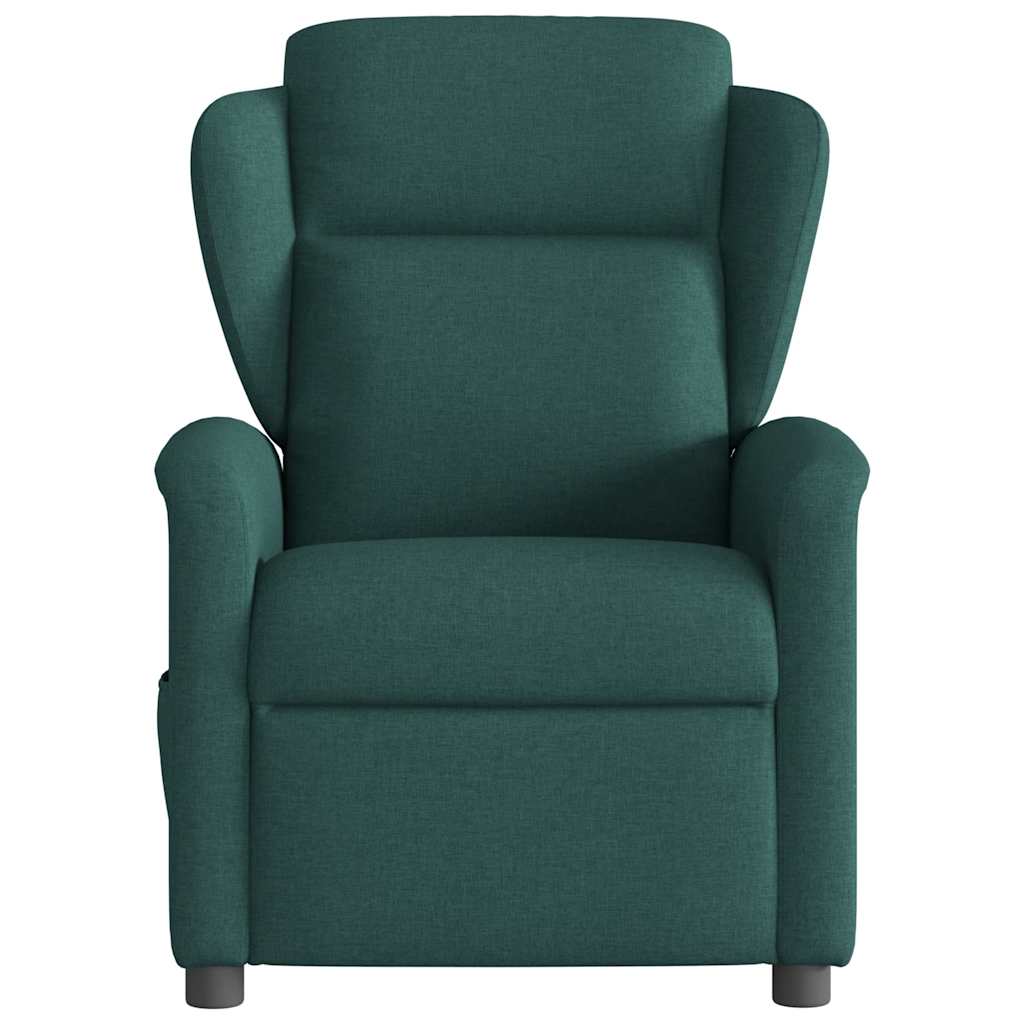 Fauteuil inclinable électrique Vert foncé Tissu - XIOS