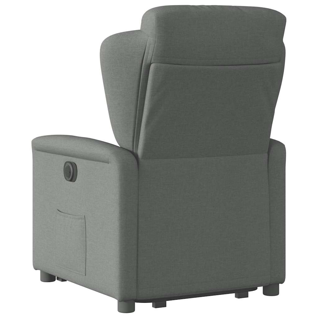 Fauteuil inclinable Gris foncé Tissu - XIOS