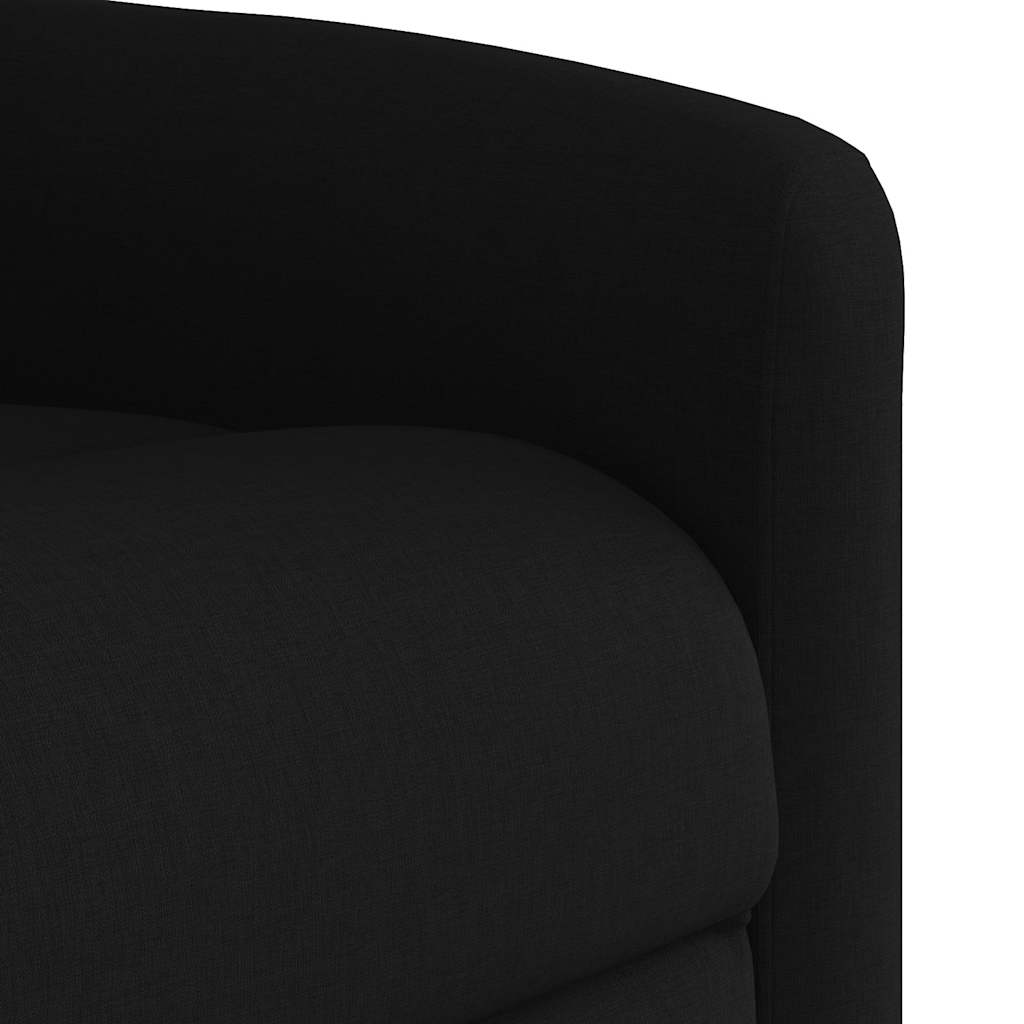 Fauteuil inclinable noir tissu - XIOS