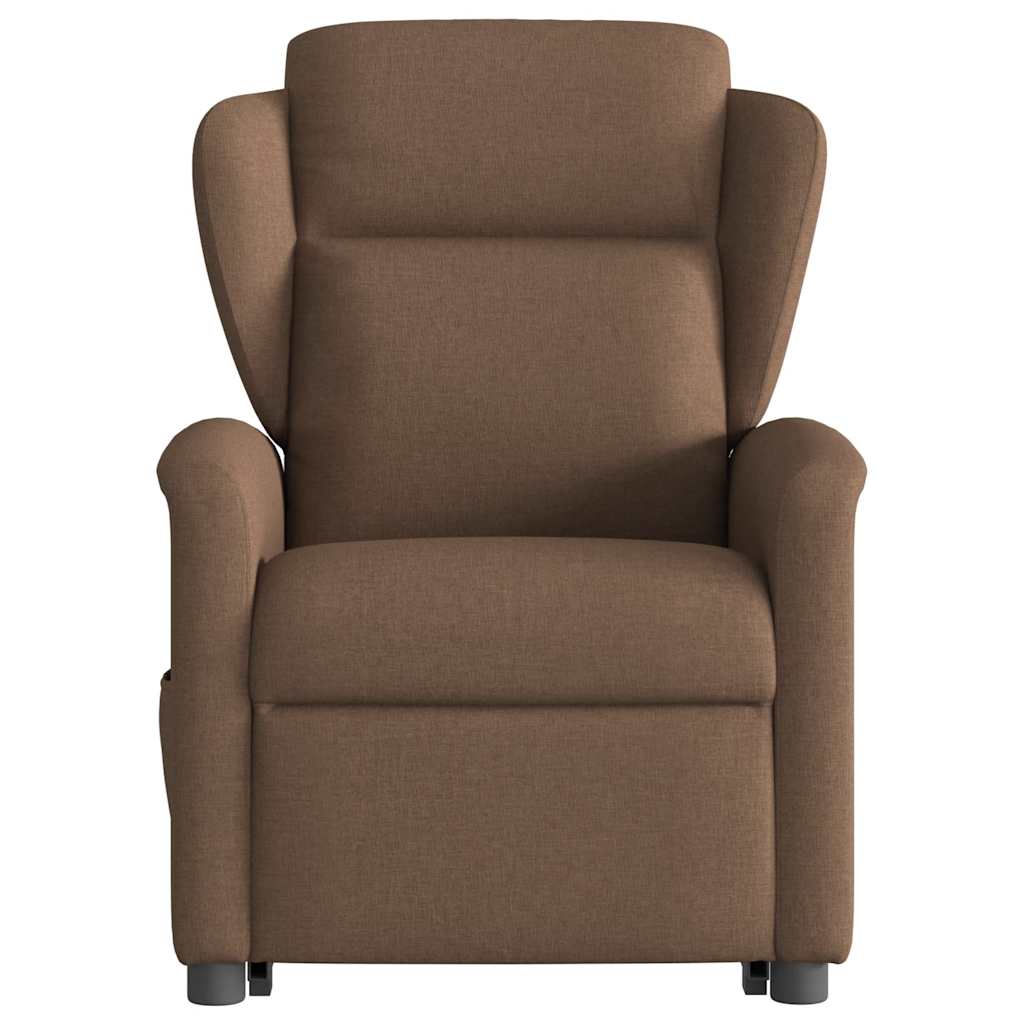 Fauteuil de massage inclinable Marron Tissu - XIOS