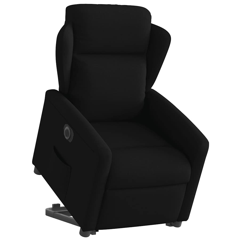 Fauteuil inclinable électrique noir tissu - XIOS