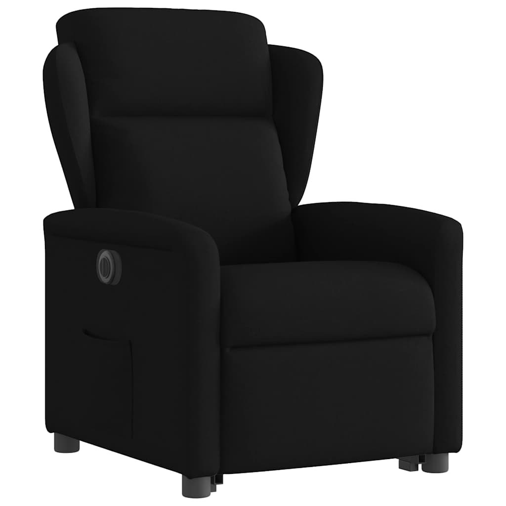 Fauteuil inclinable électrique noir tissu - XIOS
