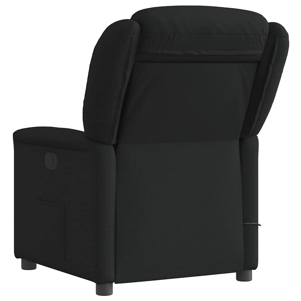 Fauteuil de massage inclinable électrique Noir Tissu - XIOS