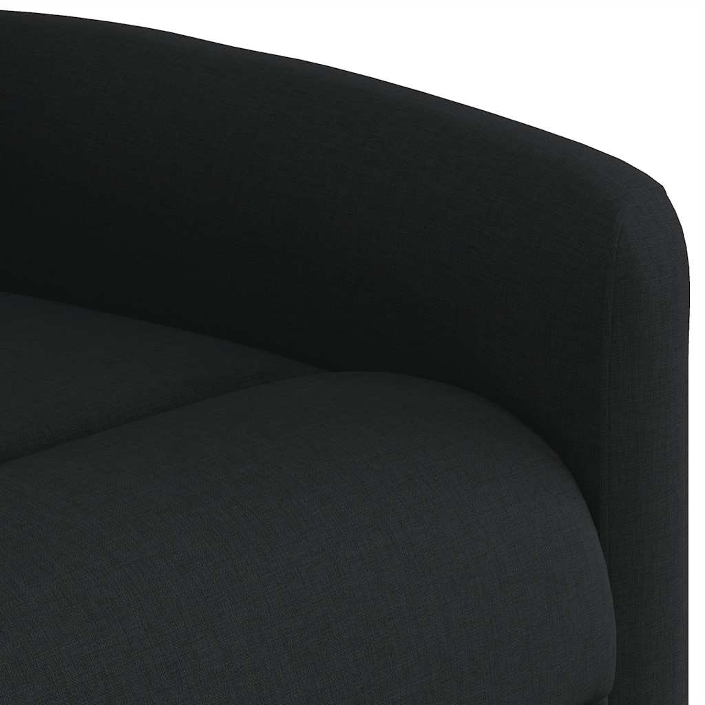 Fauteuil inclinable noir tissu - XIOS