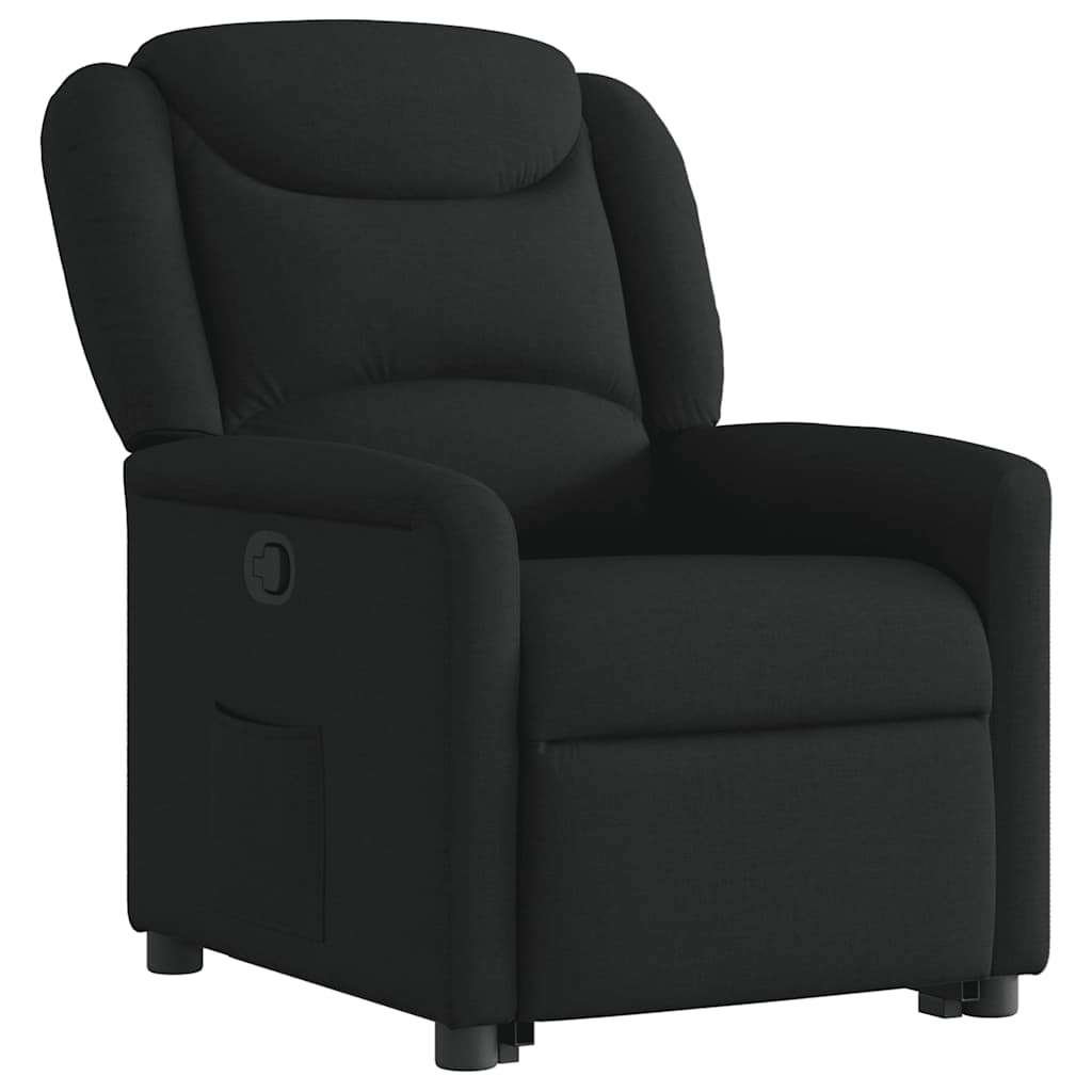 Fauteuil inclinable noir tissu - XIOS