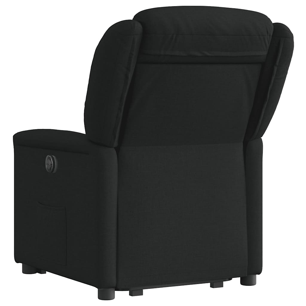 Fauteuil inclinable noir tissu - XIOS
