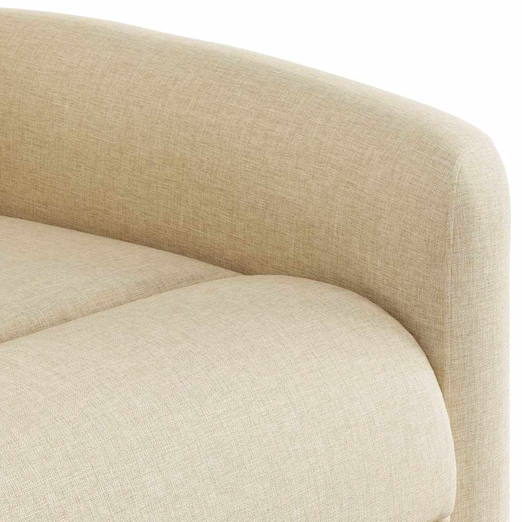 Fauteuil inclinable Crème Tissu - XIOS