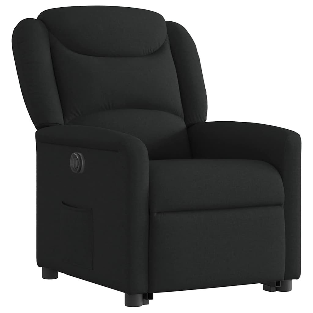 Fauteuil inclinable électrique noir tissu - XIOS