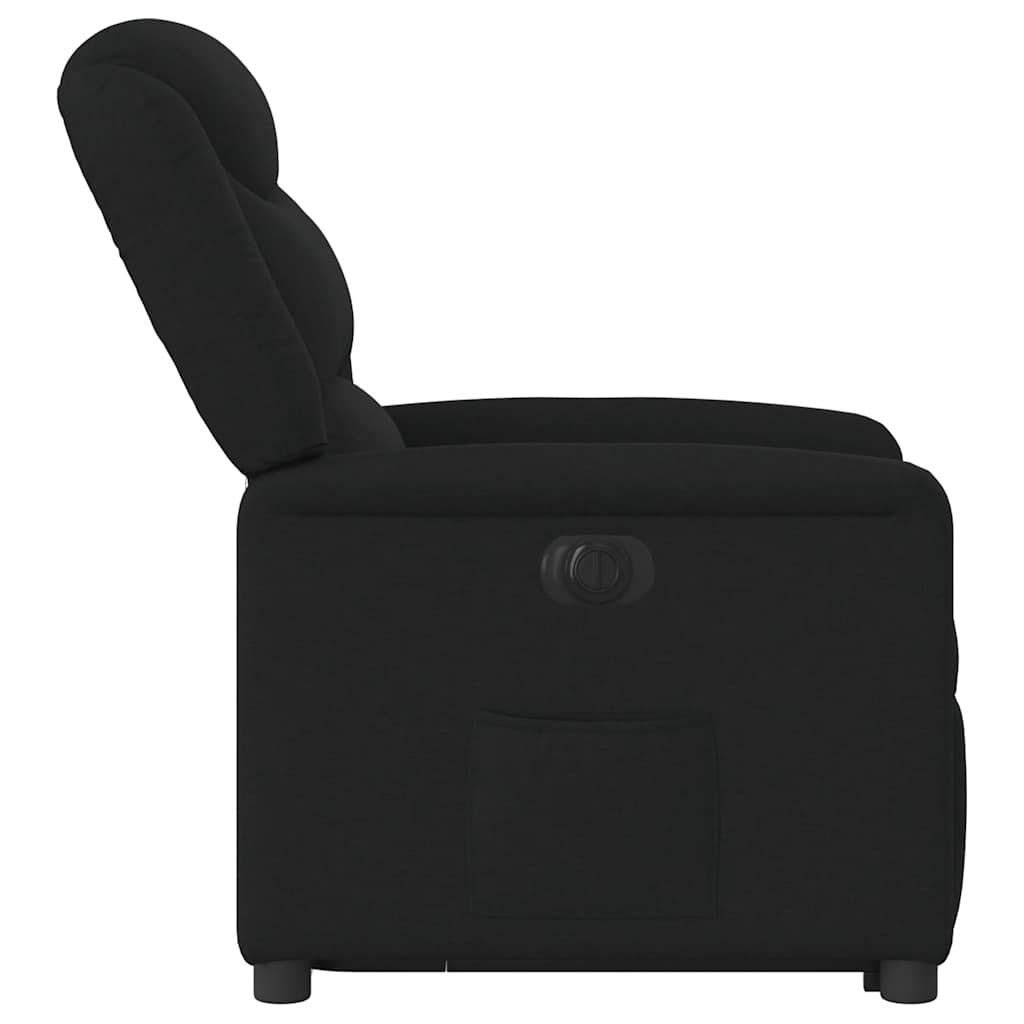Fauteuil inclinable électrique noir tissu - XIOS