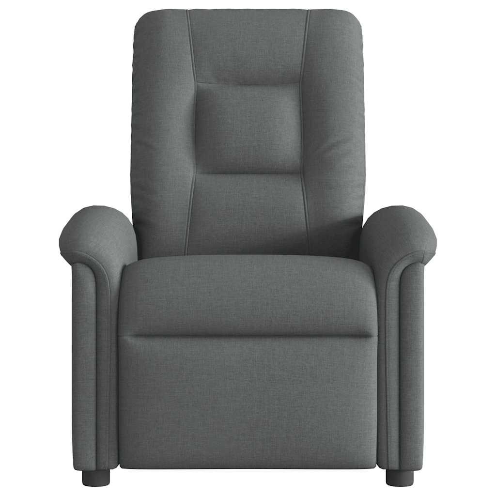 Fauteuil inclinable électrique Gris foncé Tissu - XIOS