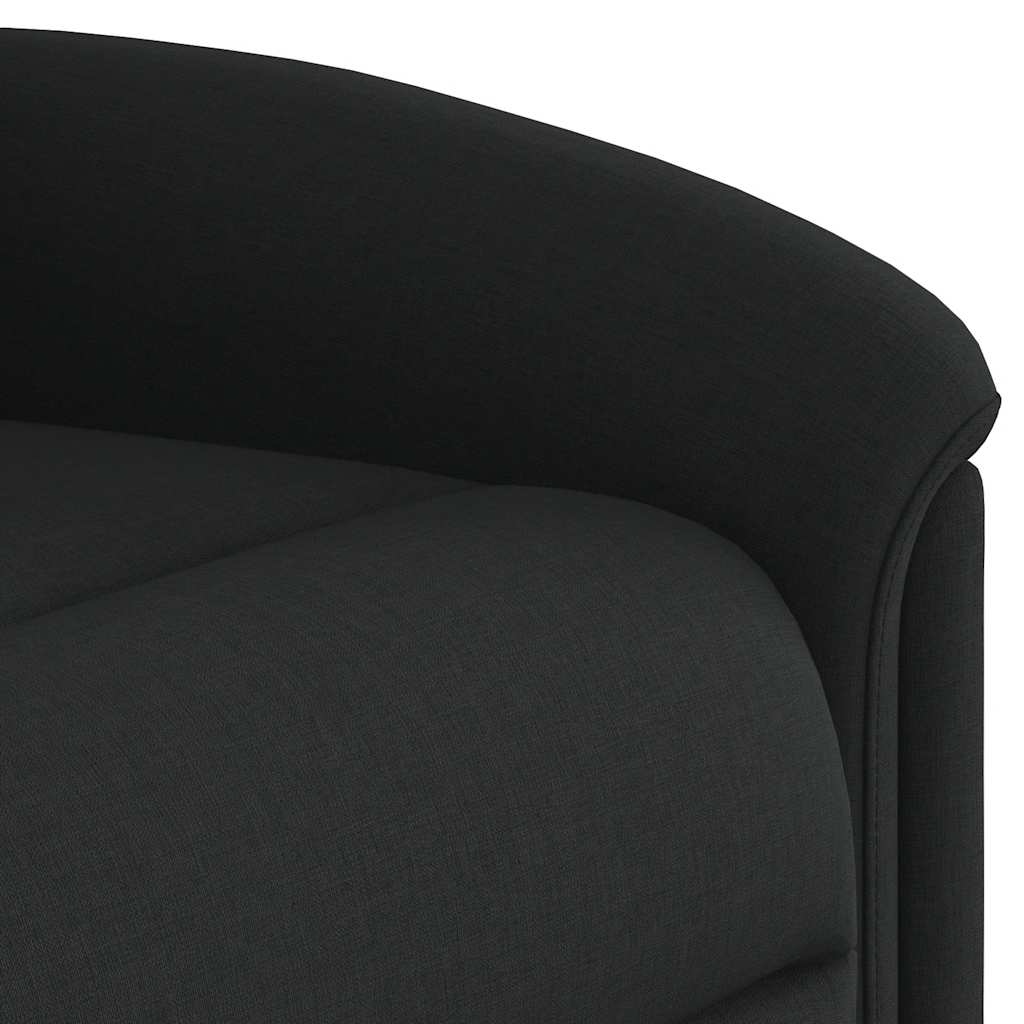 Fauteuil de massage inclinable électrique Noir Tissu - XIOS