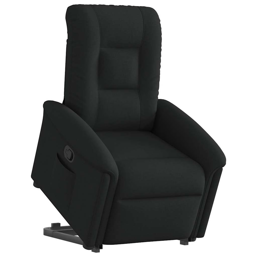 Fauteuil inclinable noir tissu - XIOS