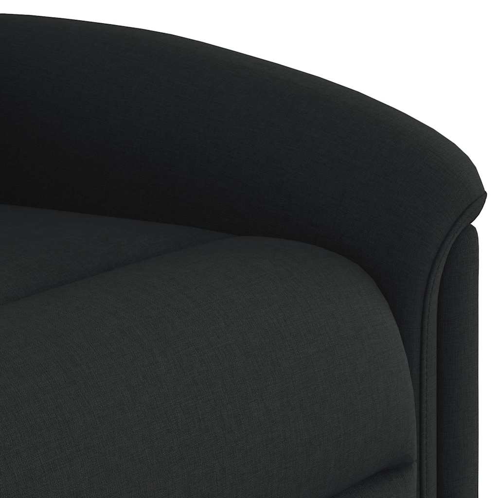 Fauteuil inclinable noir tissu - XIOS