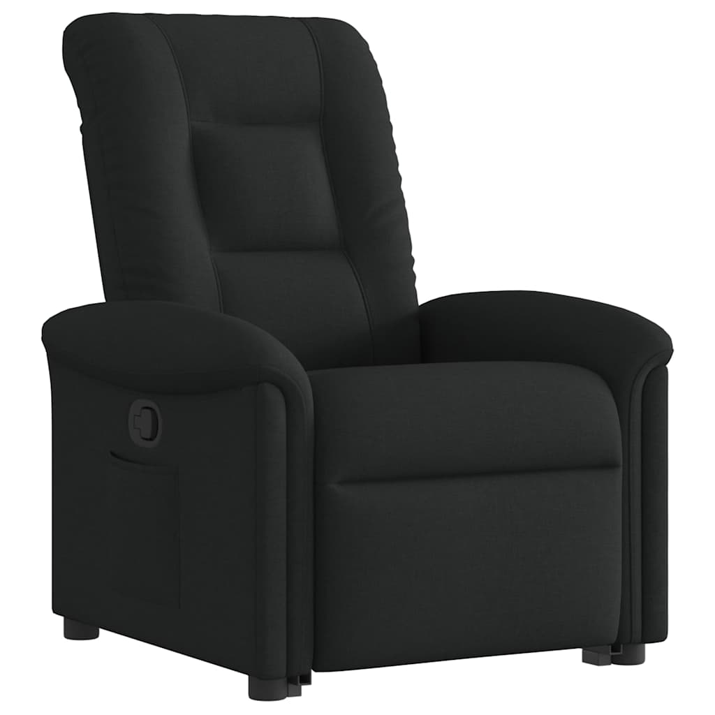 Fauteuil inclinable noir tissu - XIOS