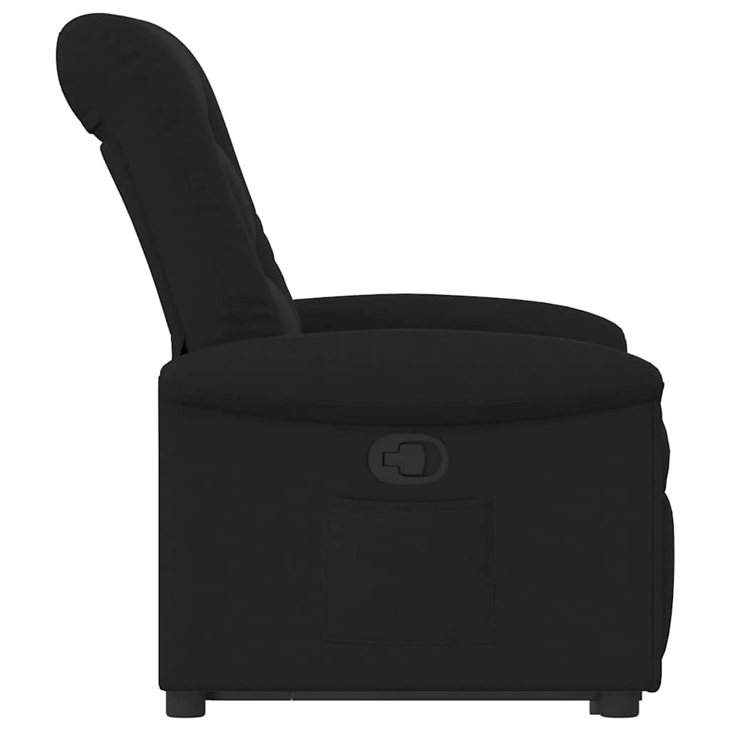 Fauteuil inclinable noir tissu - XIOS