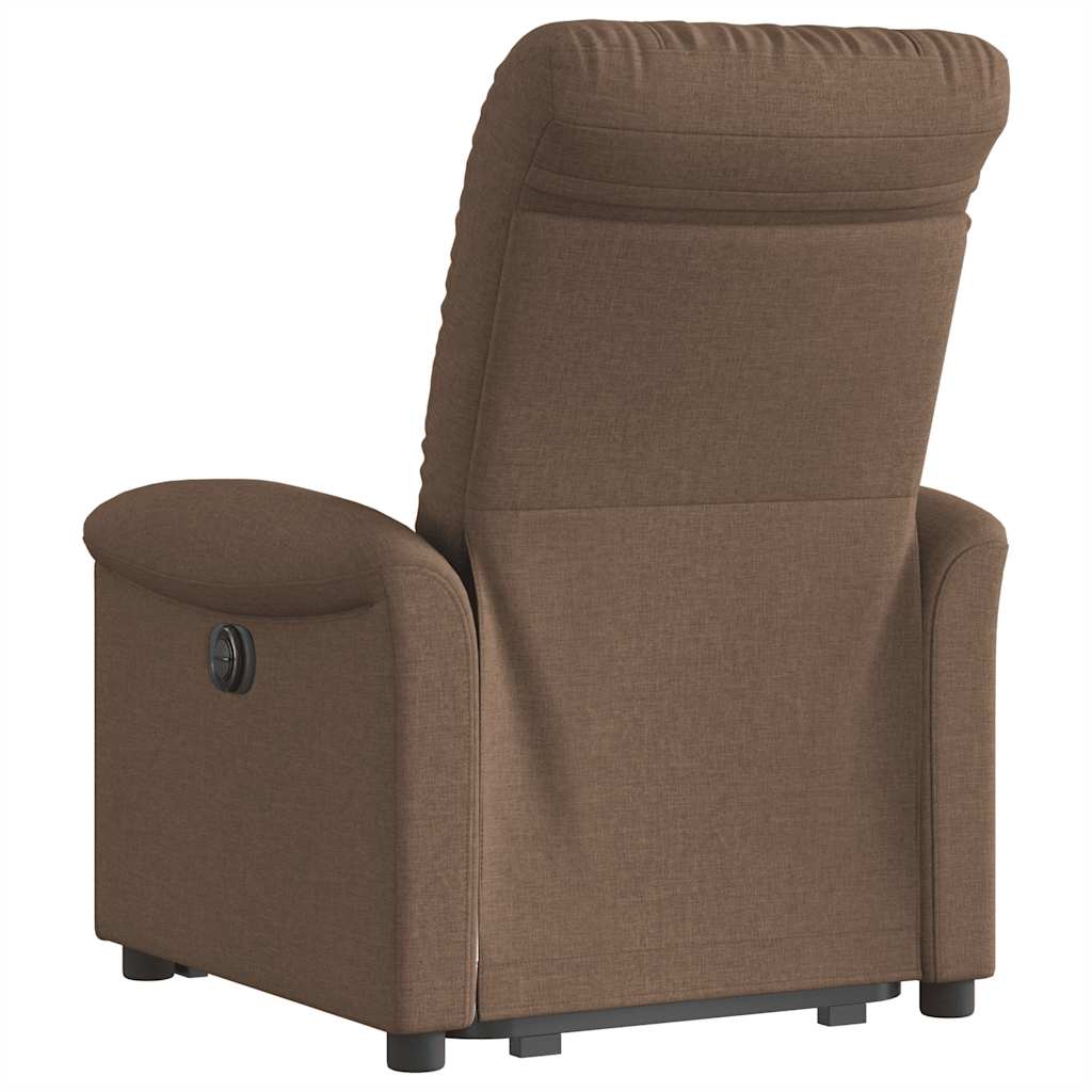 Fauteuil inclinable Marron Tissu - XIOS