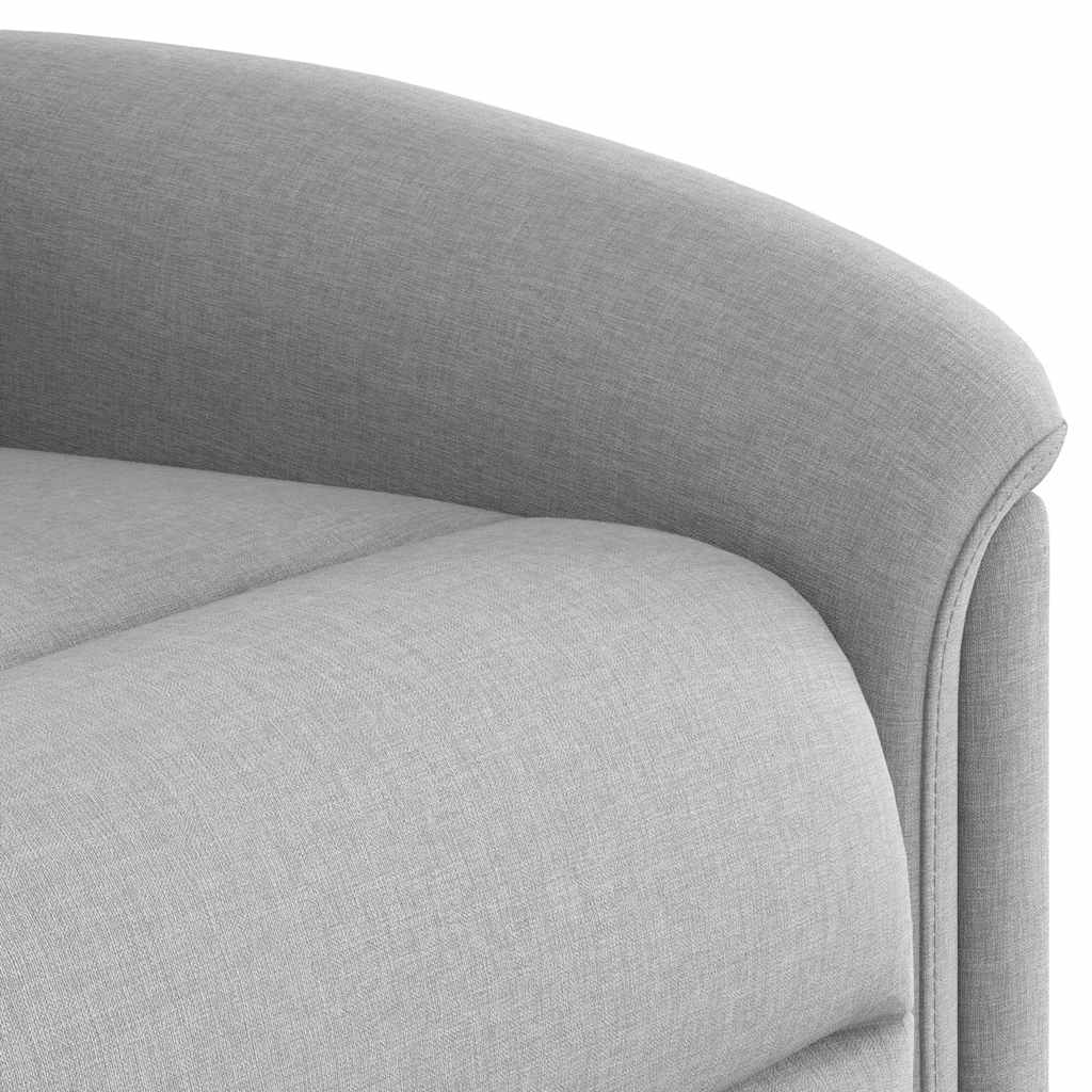 Fauteuil inclinable gris nuage tissu - XIOS