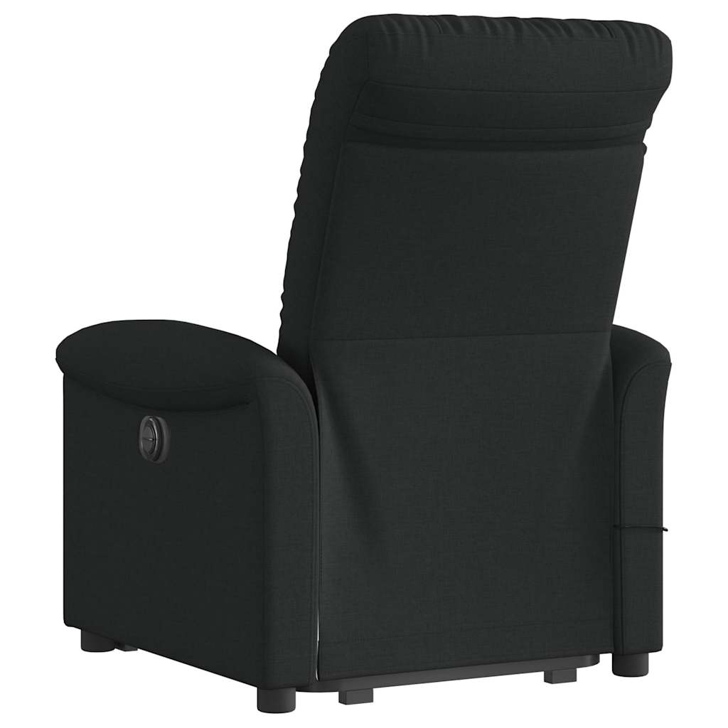Fauteuil de massage inclinable Noir Tissu - XIOS