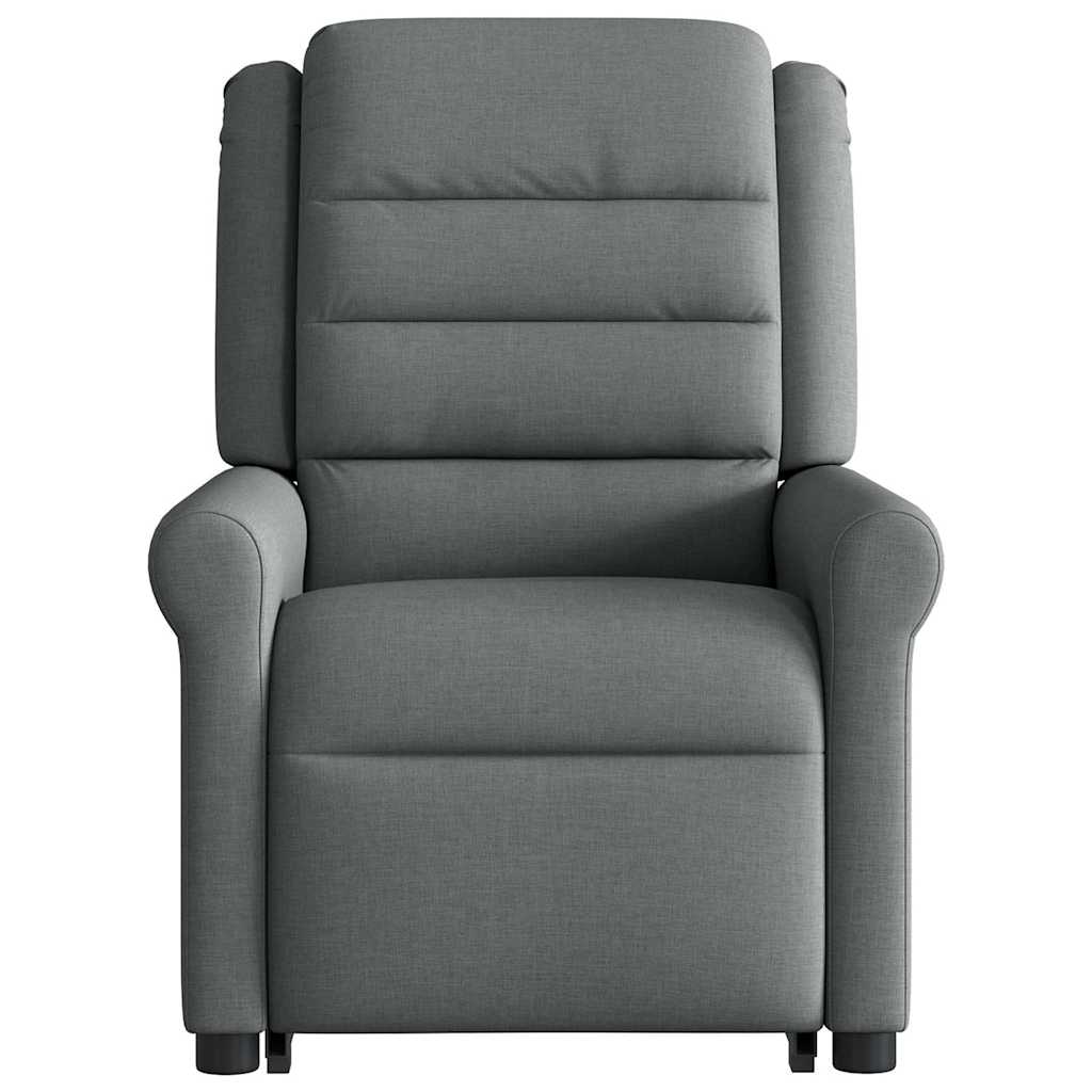 Fauteuil de massage inclinable Gris foncé Tissu - XIOS