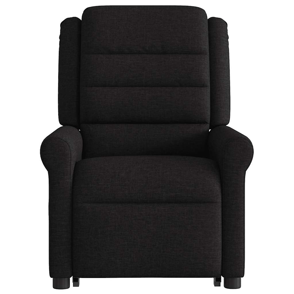 Fauteuil inclinable de massage électrique Noir Tissu - XIOS