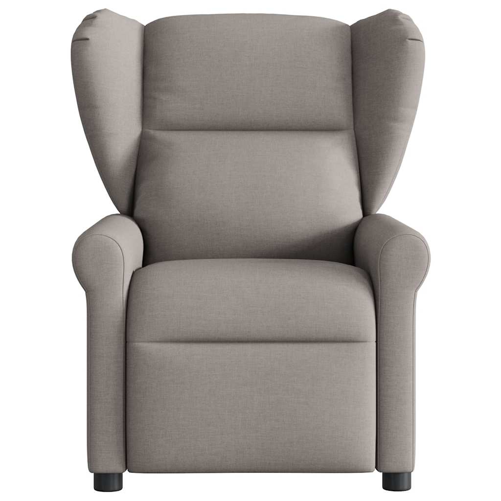 Fauteuil inclinable électrique Taupe Tissu - XIOS