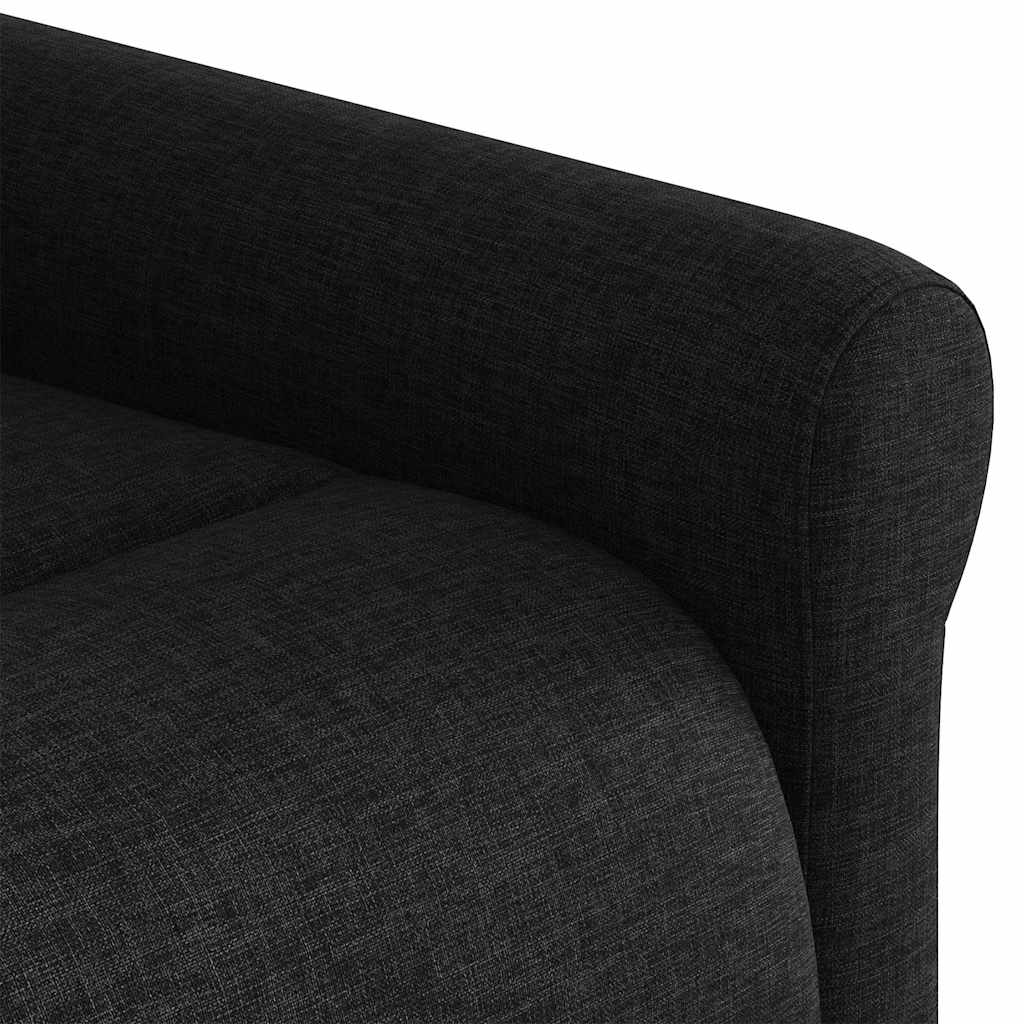 Fauteuil de massage inclinable électrique Noir Tissu - XIOS