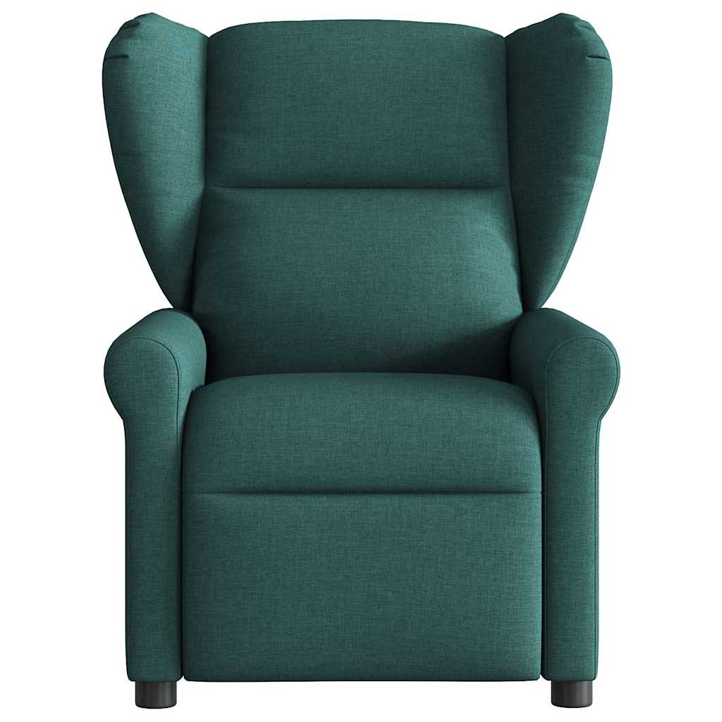 Fauteuil de massage inclinable électrique Vert foncé Tissu - XIOS