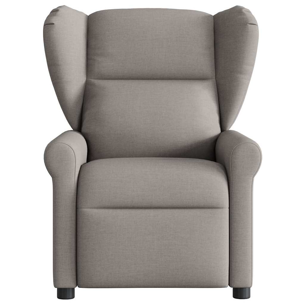 Fauteuil de massage inclinable électrique Taupe Tissu - XIOS