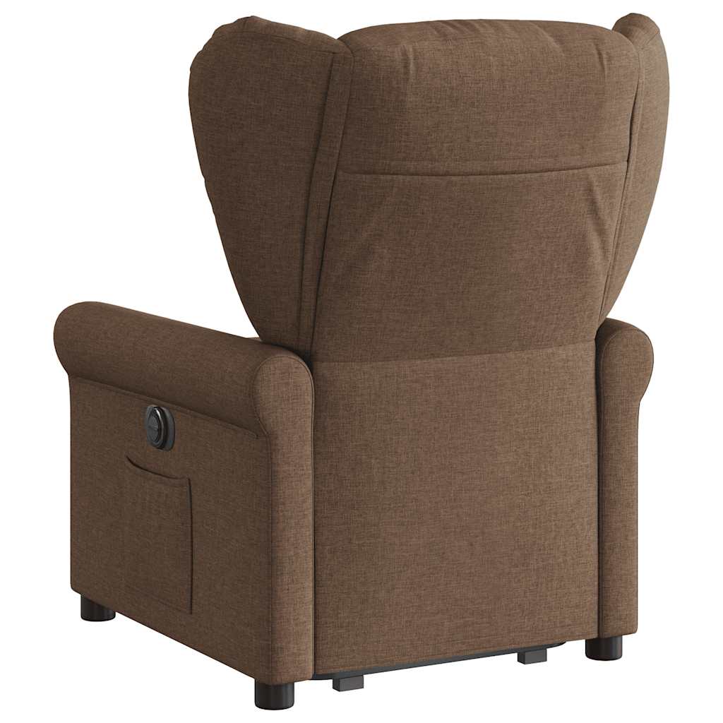 Fauteuil inclinable Marron Tissu - XIOS