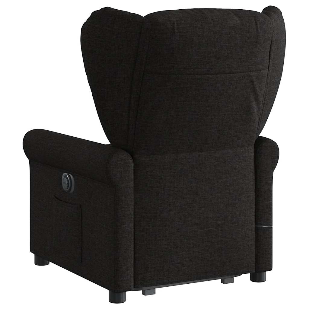 Fauteuil de massage inclinable Noir Tissu - XIOS